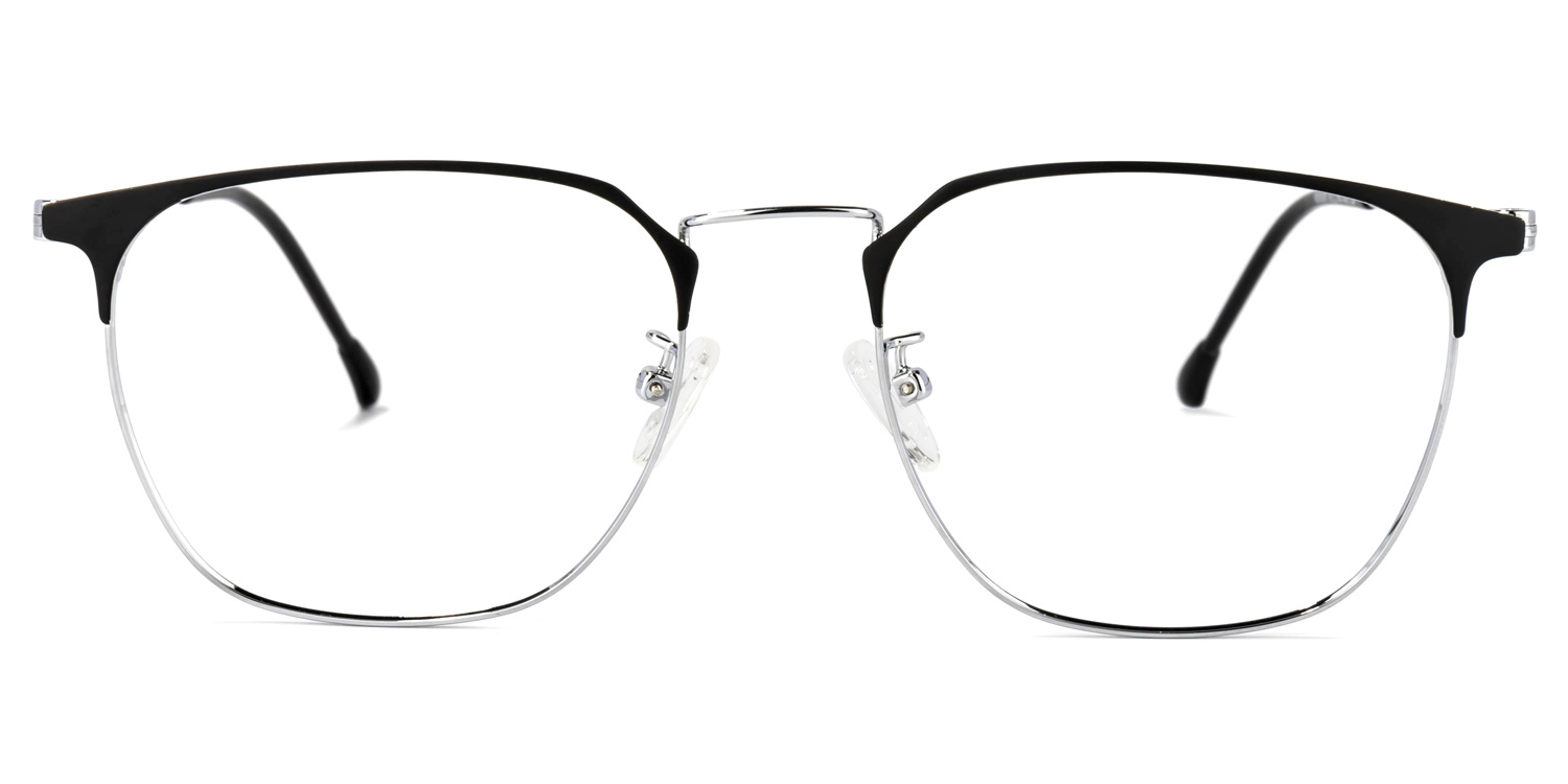 Yulisa Browline Silver Glasses | ZEELOOL Canada0