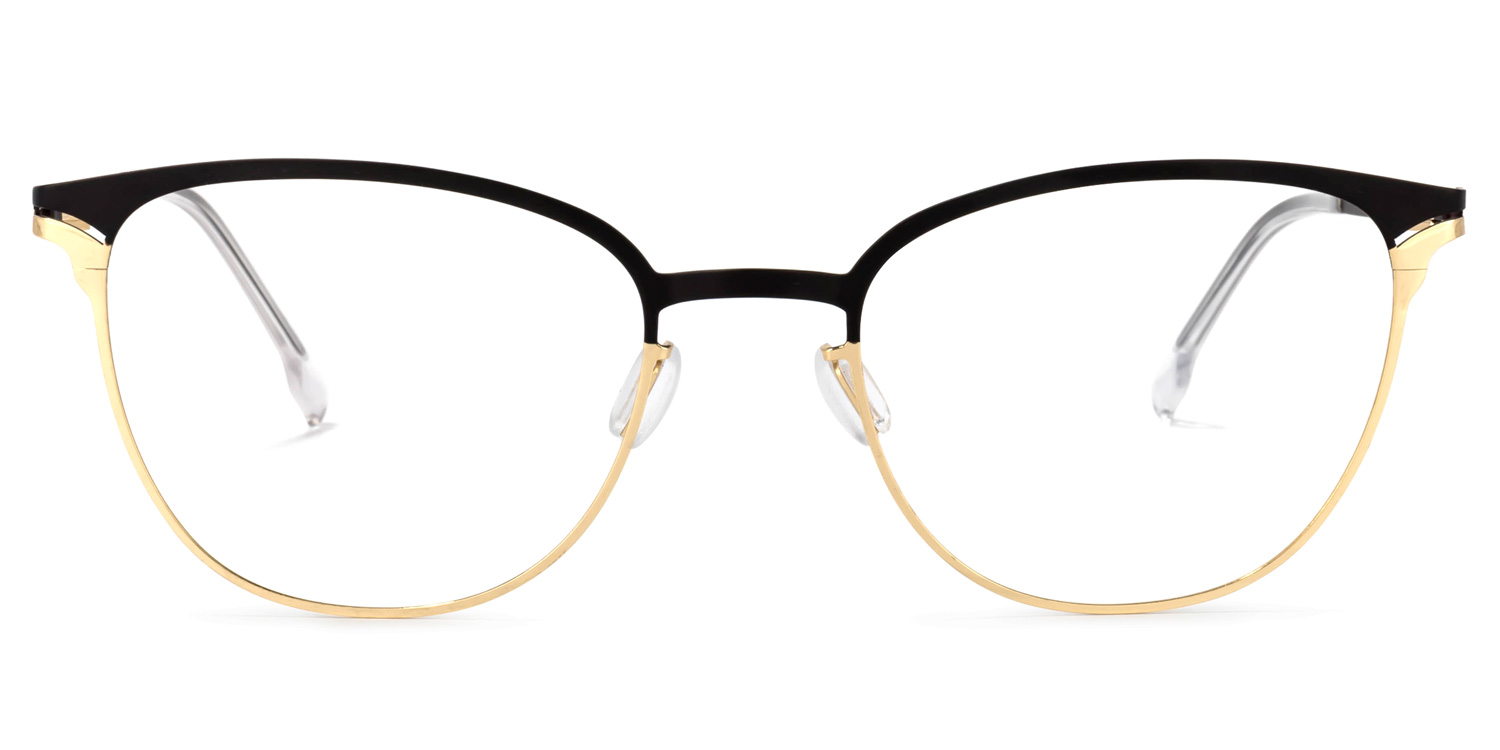 Yelena Sqaure Black Glasses0