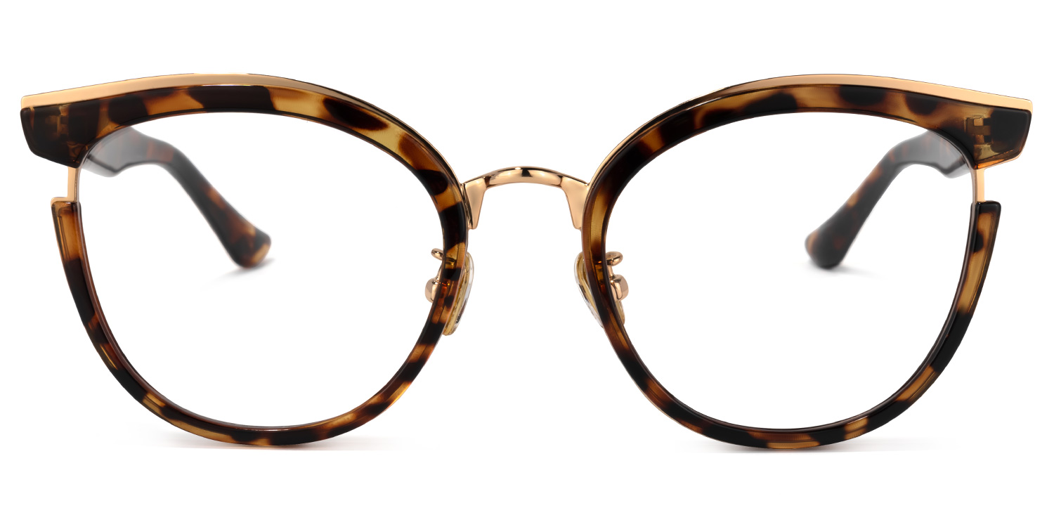 Laraine Cat Eye Tortoise Frame Glasses | ZEELOOL Canada0