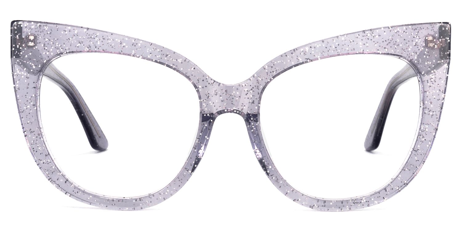 Trenton Cateye Gray Glasses | ZEELOOL Canada0