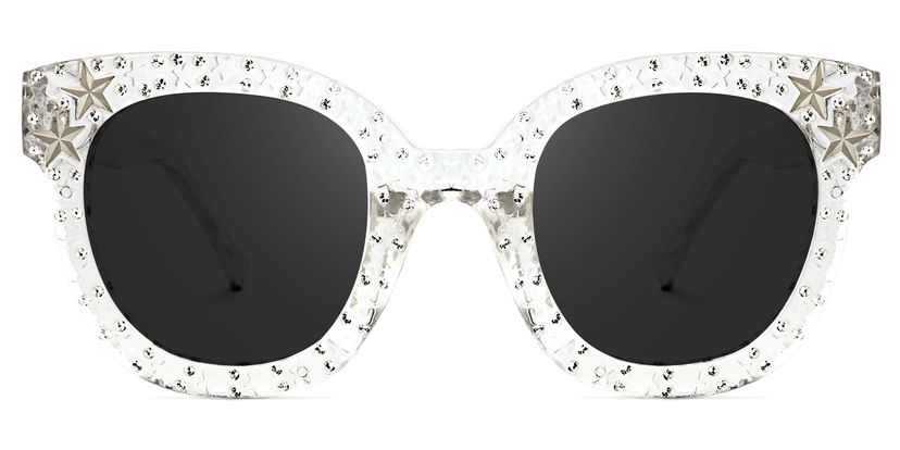 Kahle Clear Cat eye Sunglasses