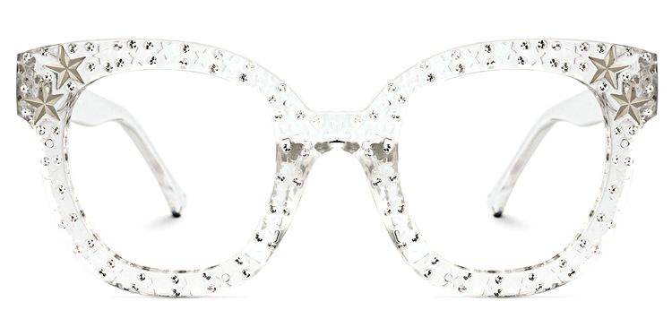 Kahle Cateye Clear Glasses