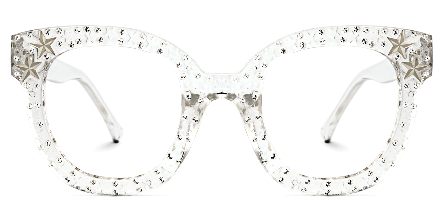 Kahle Cateye Crystal Glasses0