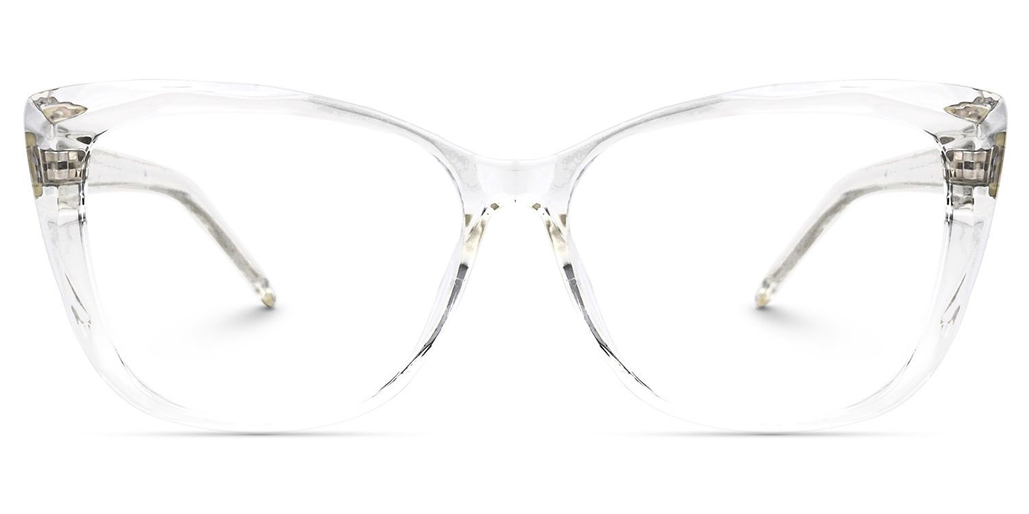 Farris Clear Classy Cat eye Frame Glasses | ZEELOOL Canada0