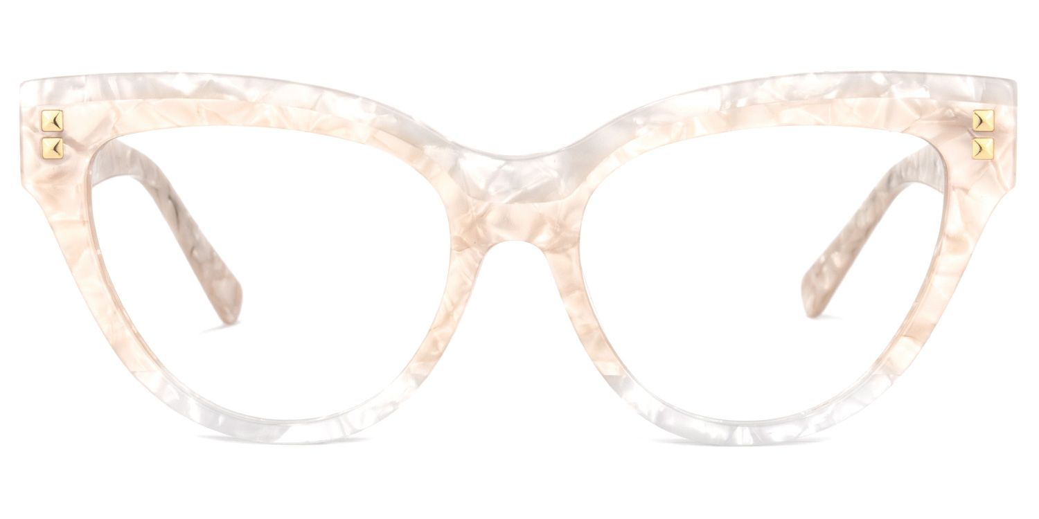 Cascata Cateye Creamy Glasses | ZEELOOL Canada0