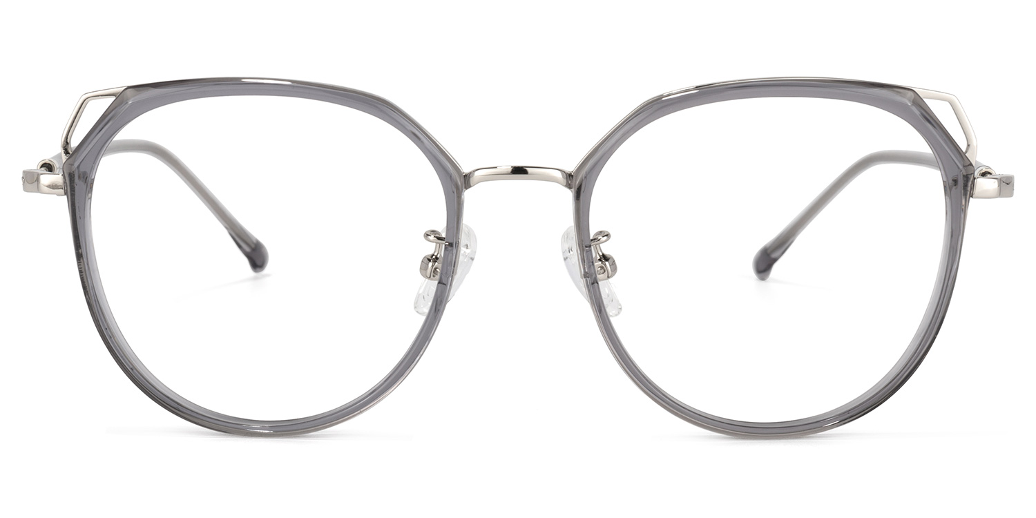 Ofelia Cateye Gray Glasses | ZEELOOL Canada0