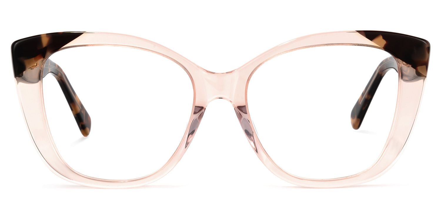 Liranzo Cateye Beige Glasses | ZEELOOL Canada0