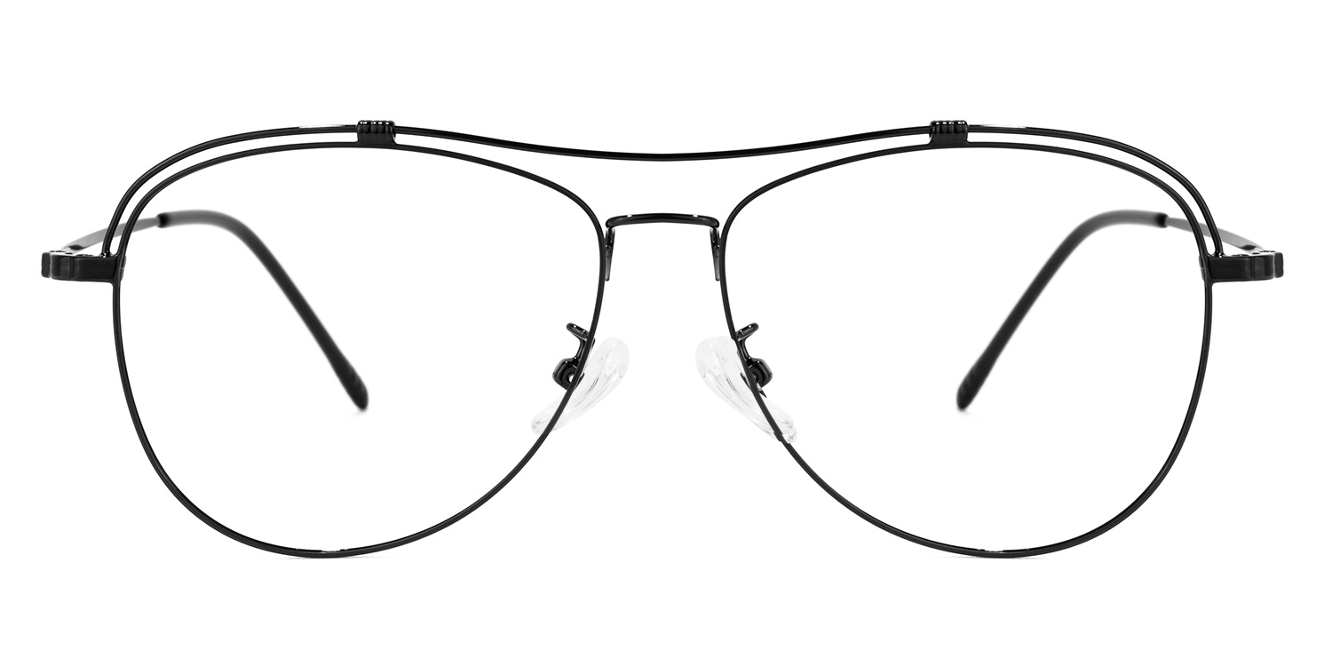 Terica Aviator Black Glasses | ZEELOOL Canada0