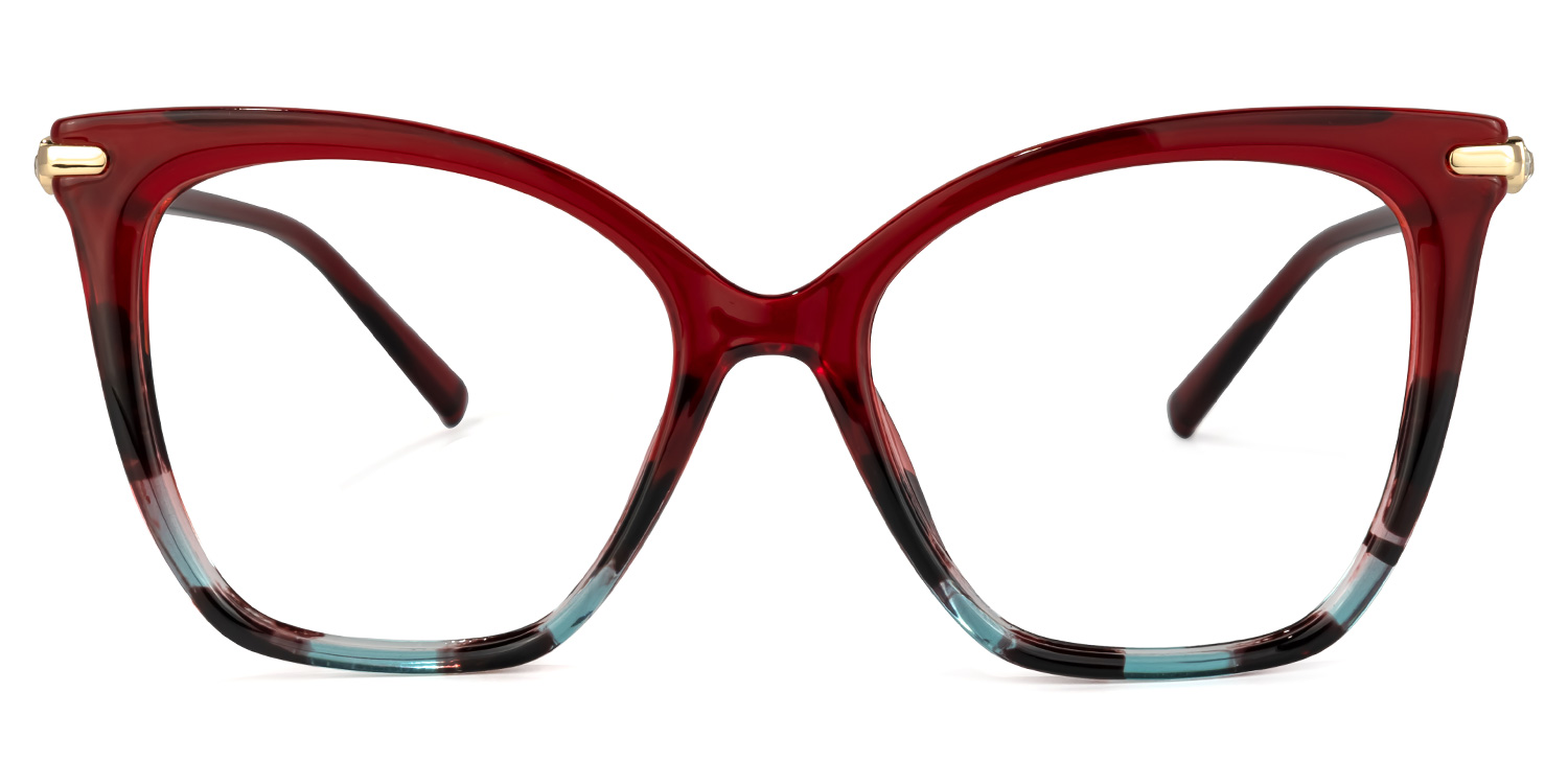 Lamar Butterfly Red Glasses1