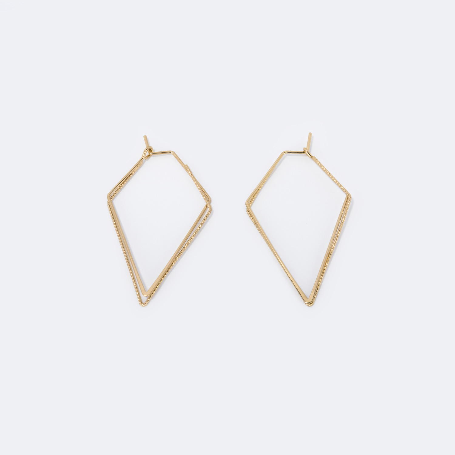 Stylish Geometric Hoop Earrings | ZEELOOL Canada1