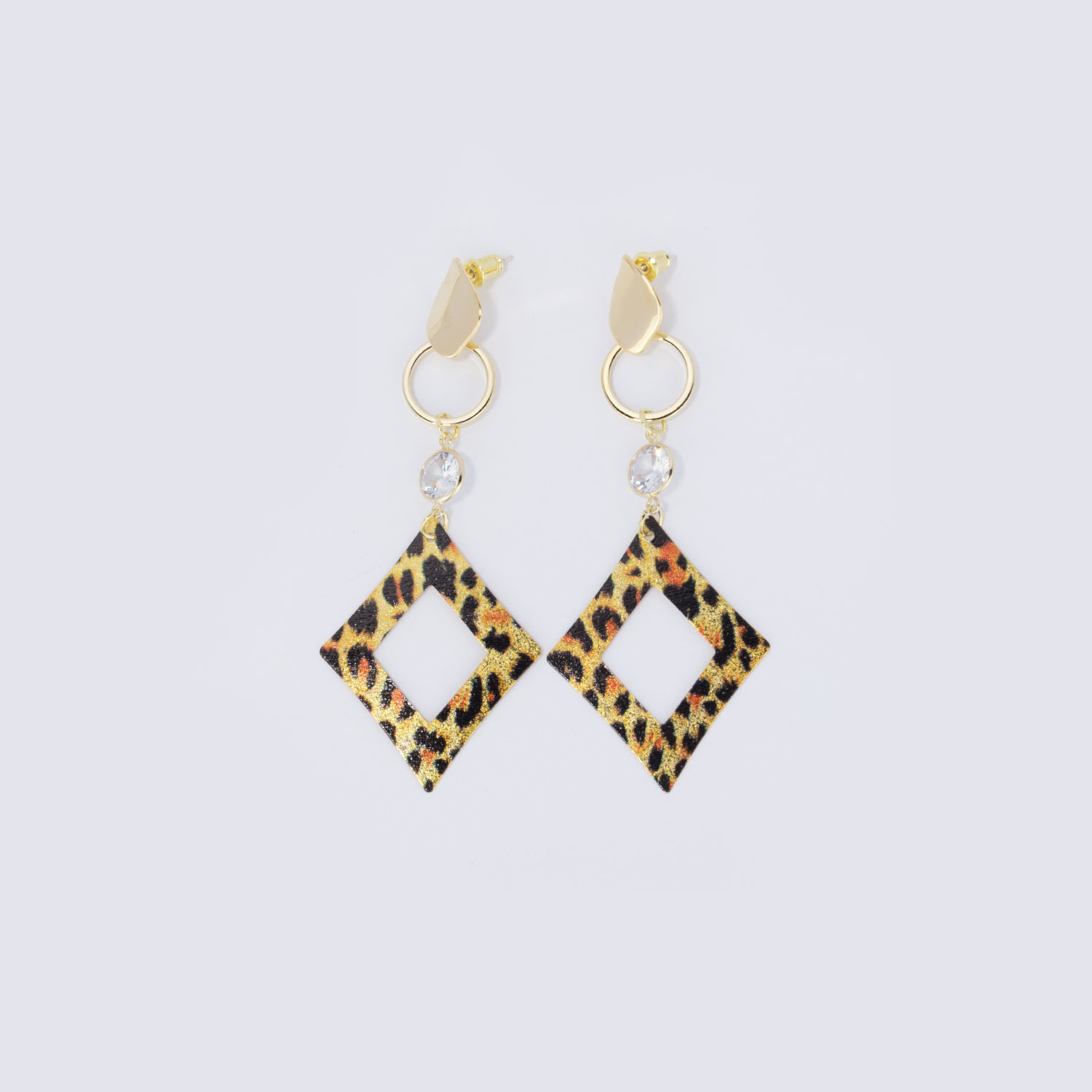 Stylish Leopard Print Earrings1