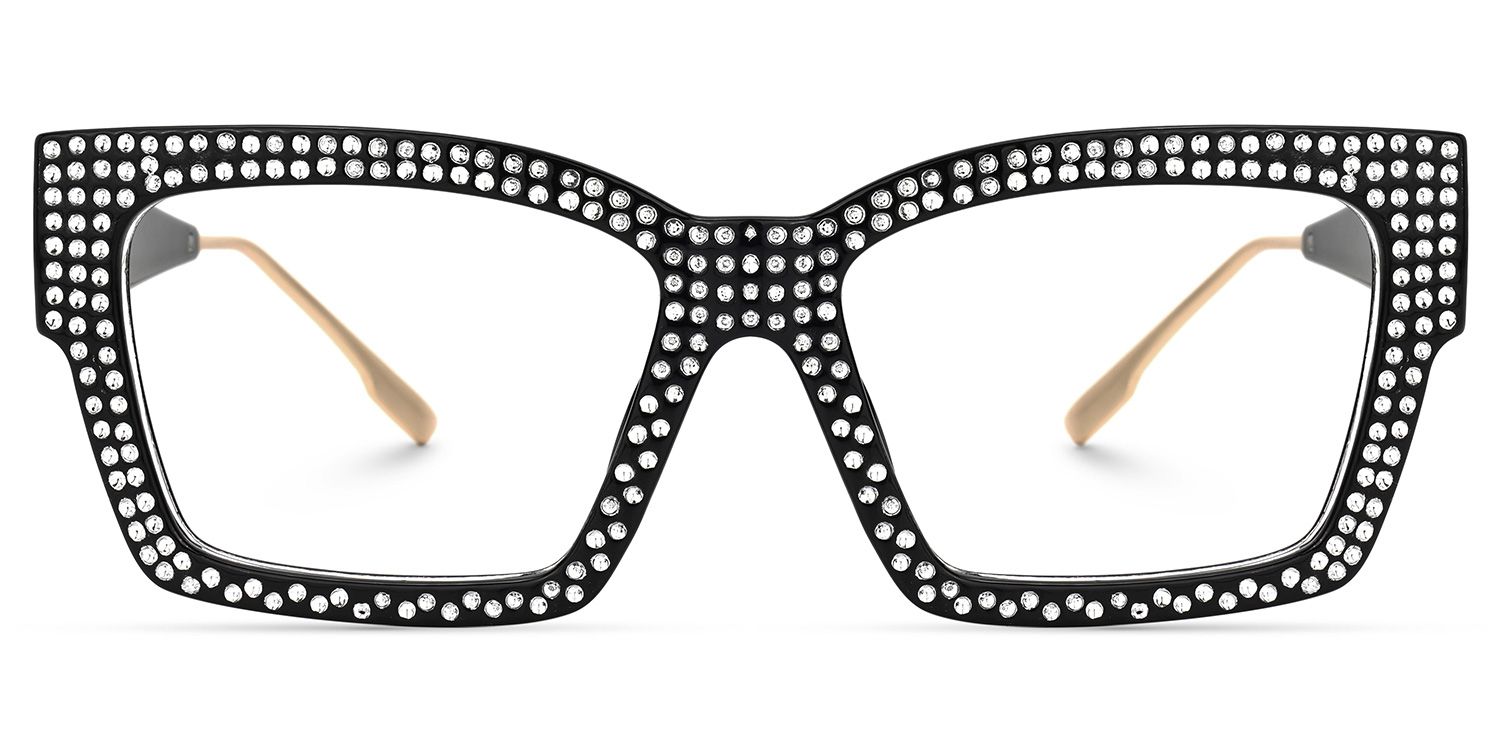 Drayton Square Black Glasses | ZEELOOL Canada0