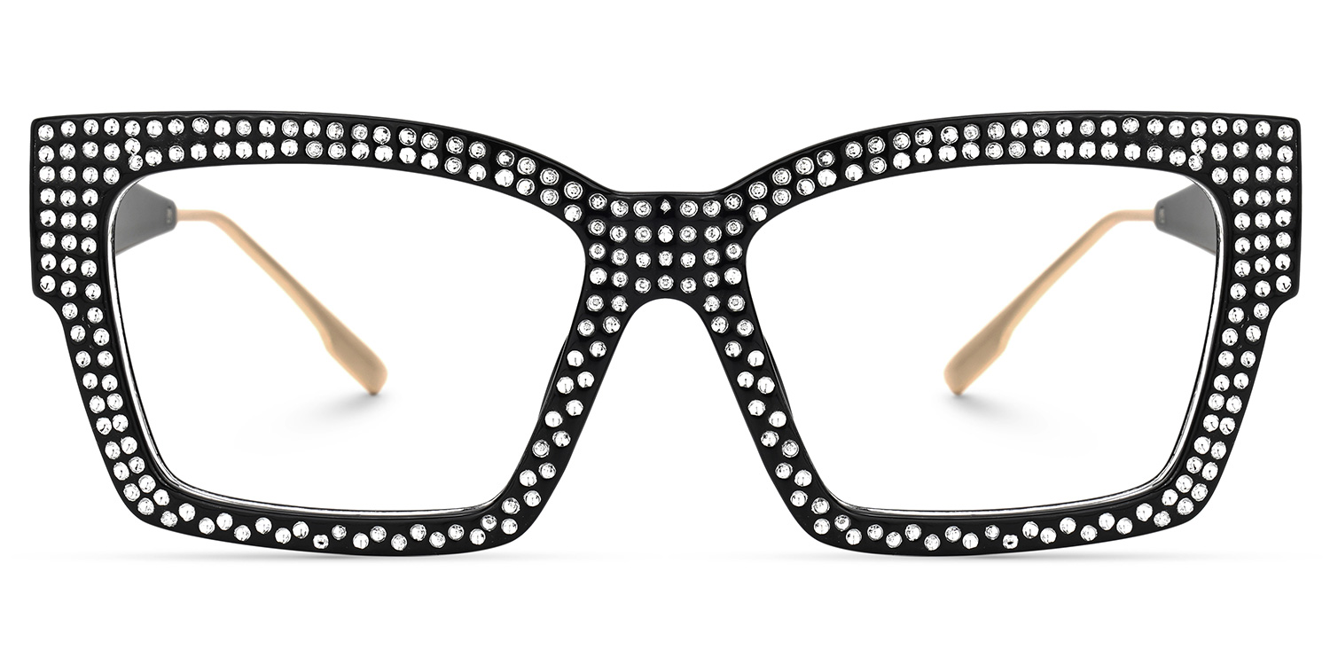 Drayton Square Black Glasses | ZEELOOL Canada0