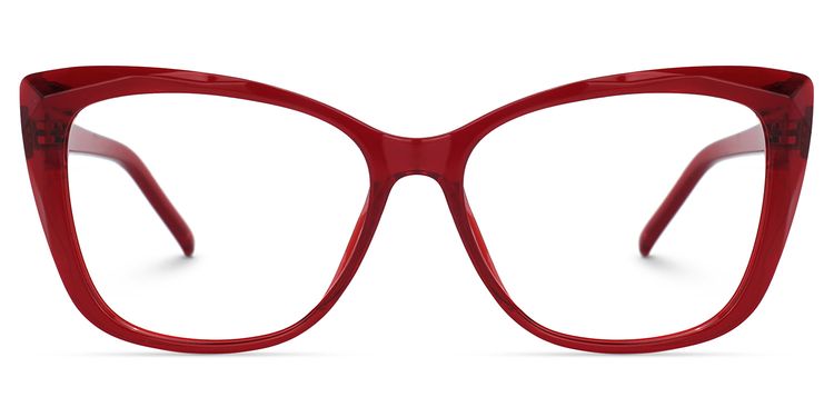 Farris Cat eye Red Glasses