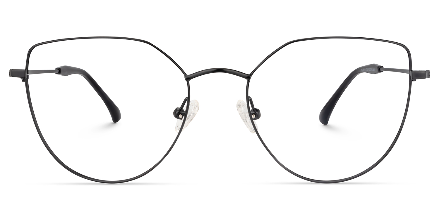 Doyle Cat Eye Black Glasses0