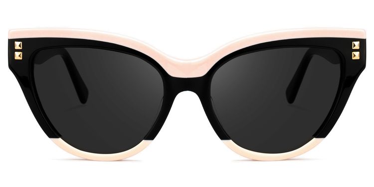 Cascata Cateye Black Sunglasses