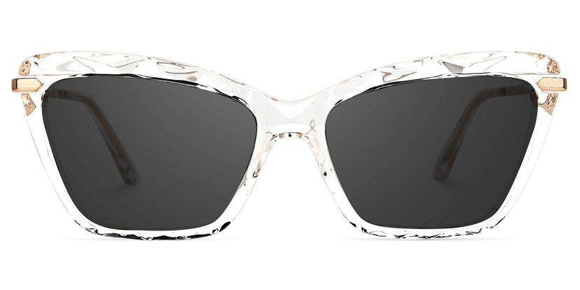 Juliet Clear Rectangle Sunglasses