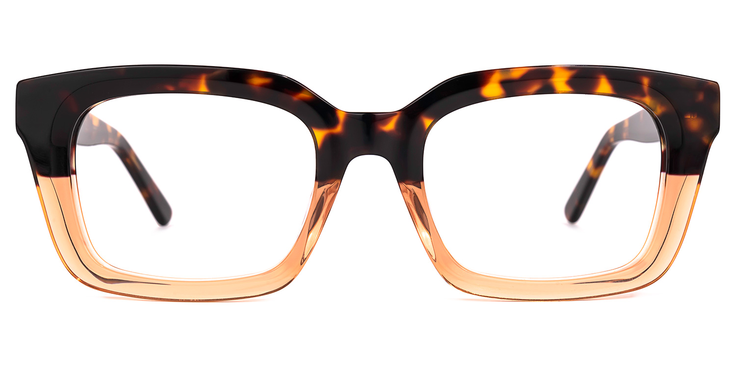 Cloris Rectangle Tortoise Glasses0