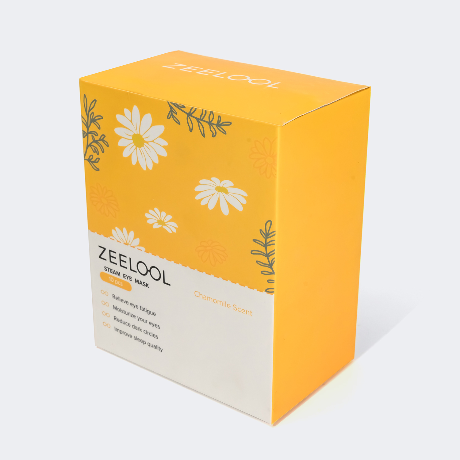 Zeelool Mild Steam Eye Mask Chamomile Scent 10 count | ZEELOOL Canada4
