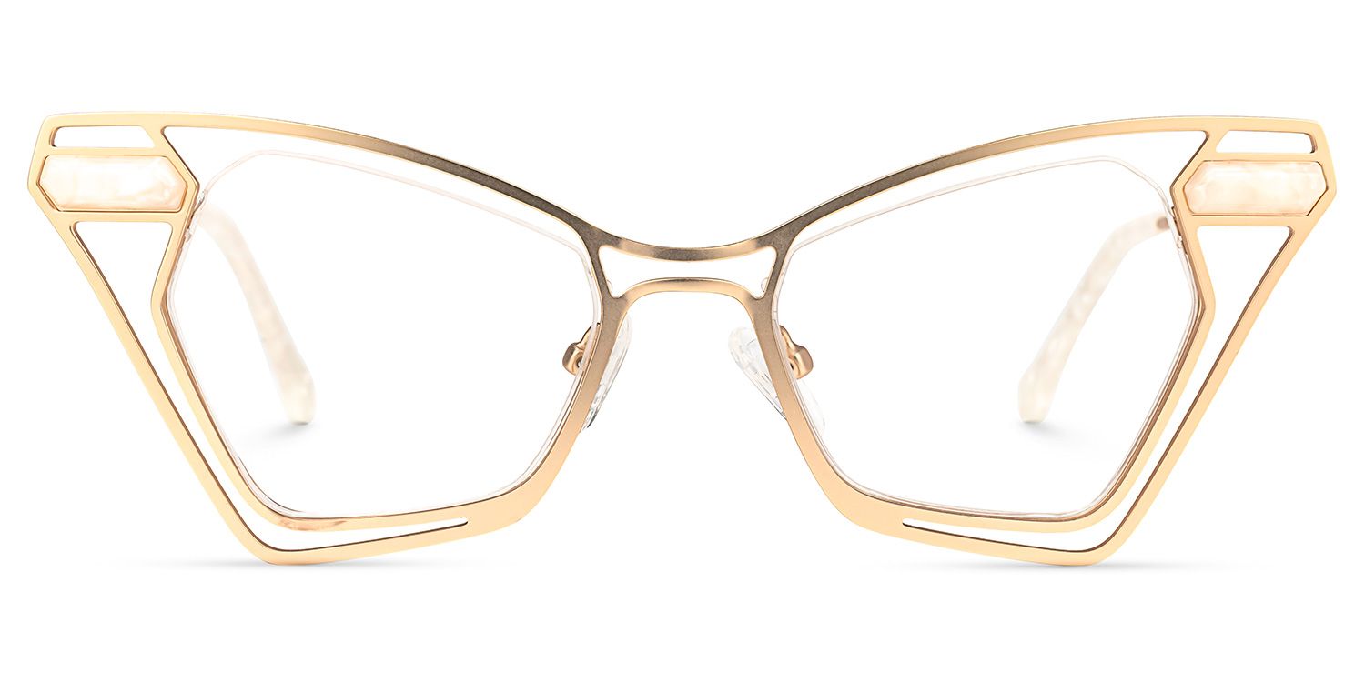 Janelle Butterfly Gold Glasses | ZEELOOL Canada0