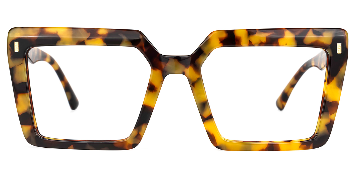 Nelisa Square Tortoise Glasses | ZEELOOL Canada0