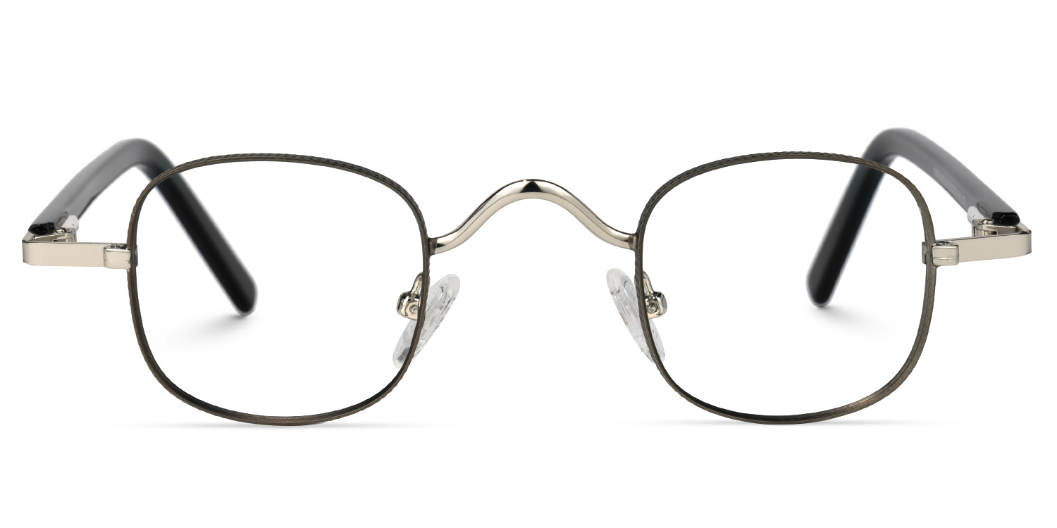 Lyons Square Silver Glasses | ZEELOOL Canada0