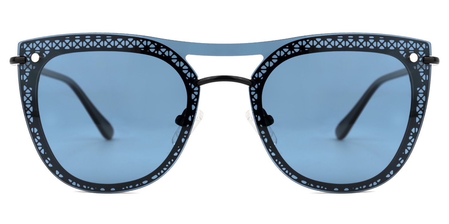 Hussain Clip-on Blue Glasses | ZEELOOL Canada0