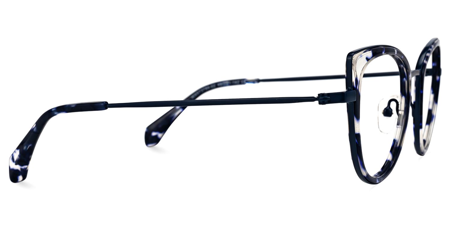 Taisha Cateye Blue-Tortoise Glasses | ZEELOOL Canada2