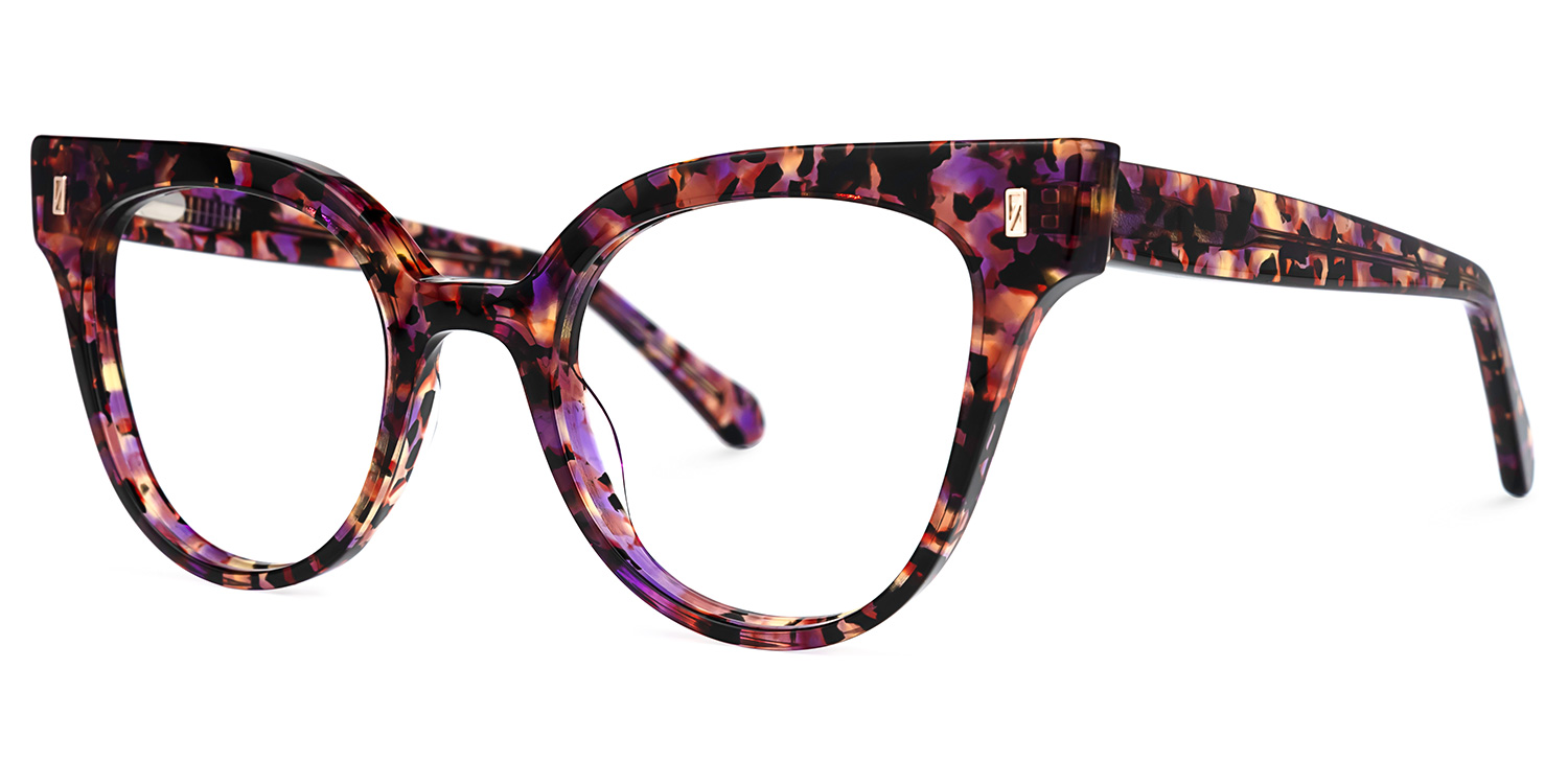 Susie Cateye Floral Glasses1