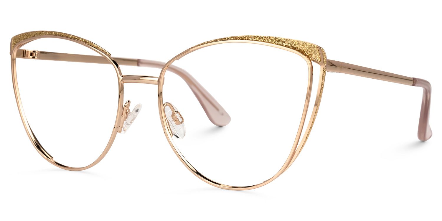 Provitt Cateye Gold Glasses | ZEELOOL Canada1