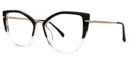 Tabrieah Cat-eye Black Glasses1