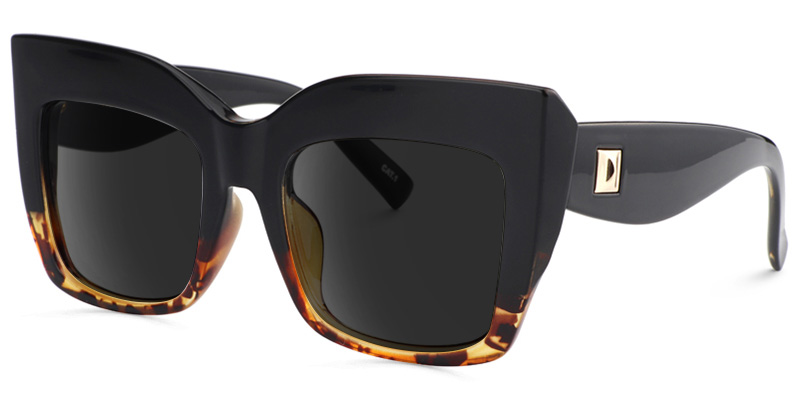 ZEELOOL Alberta Cateye Tortoise Sunglasses