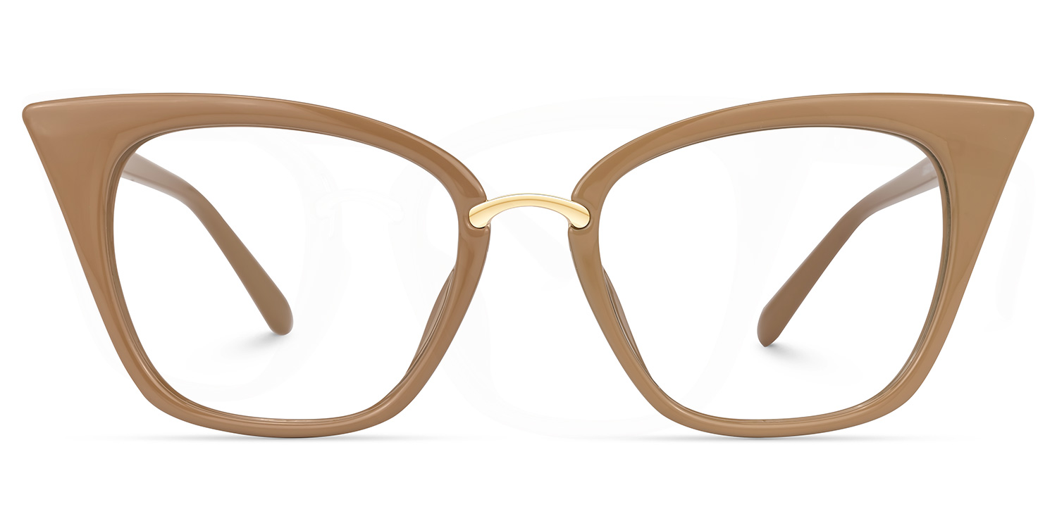 Chandrikar Cateye Mocha Frame Glasses | ZEELOOL Canada0