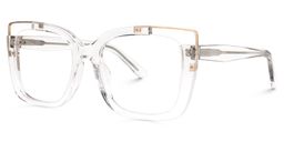 Dortch Clear Square Glasses1
