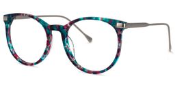 Lenid Round Floral Glasses1