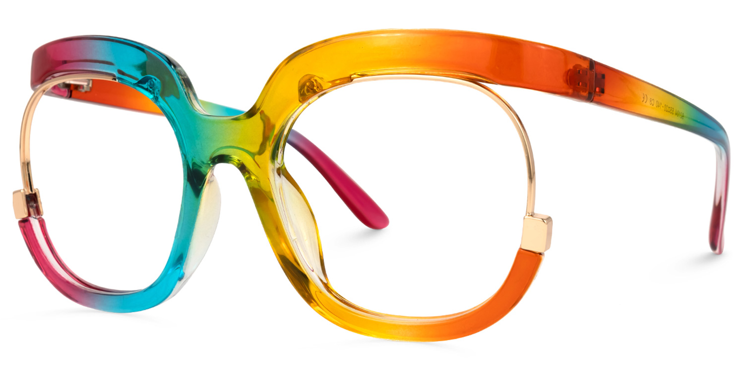 Darice Round Colorful Glasses | ZEELOOL Canada1