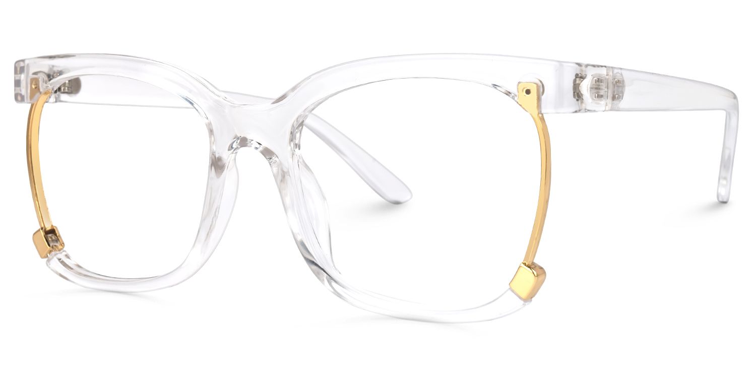 Obando Square Clear Glasses | ZEELOOL Canada1
