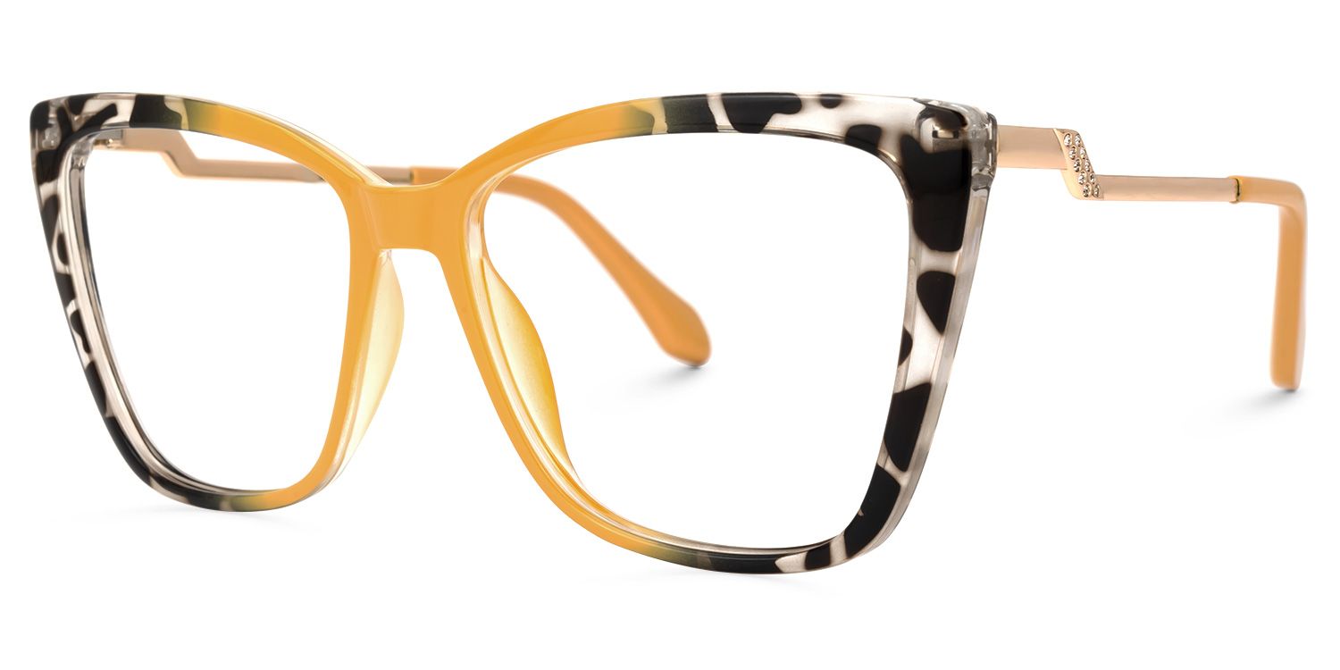 Corlette Cateye Tortoise Eyeglasses & Glasses Frames1