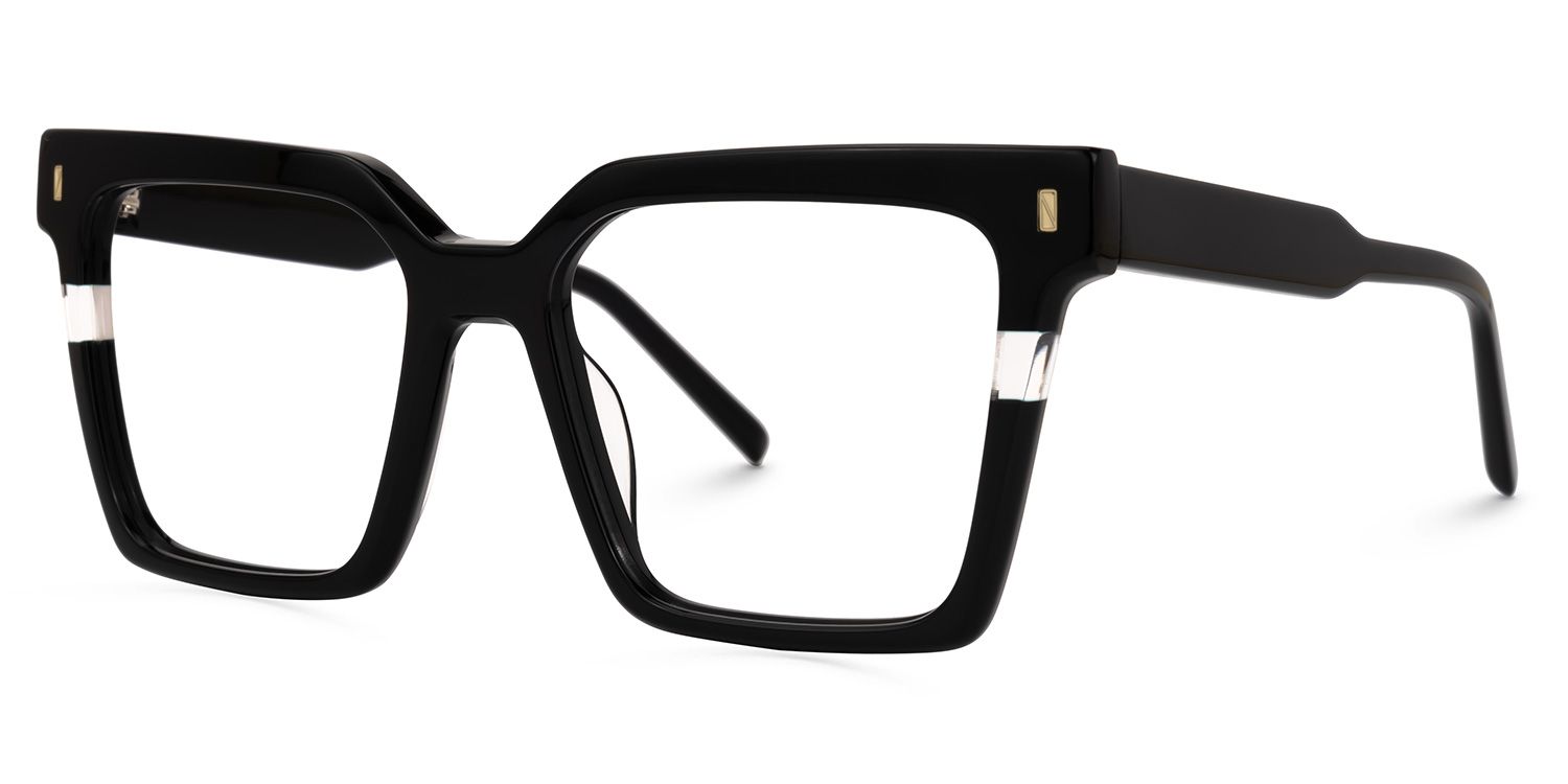 Lola Cateye Black Glasses | ZEELOOL Canada1