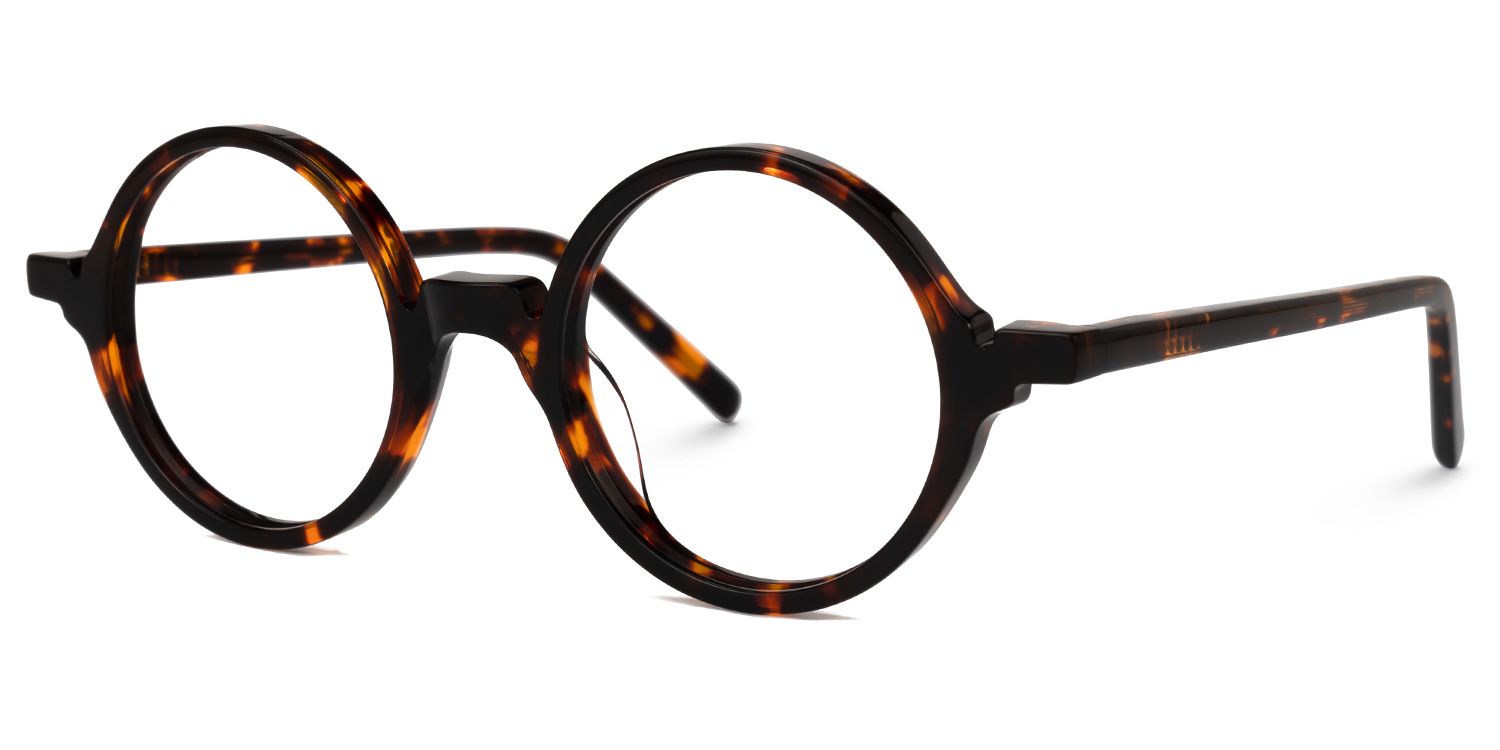 Otto Round Tortoise Glasses | ZEELOOL Canada1
