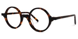 Otto Round Tortoise Glasses1