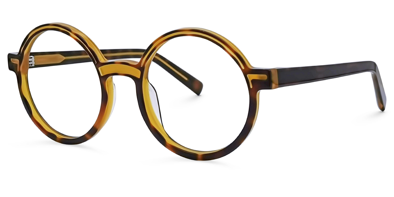 Chantel Round Tortoise Glasses | ZEELOOL Canada1