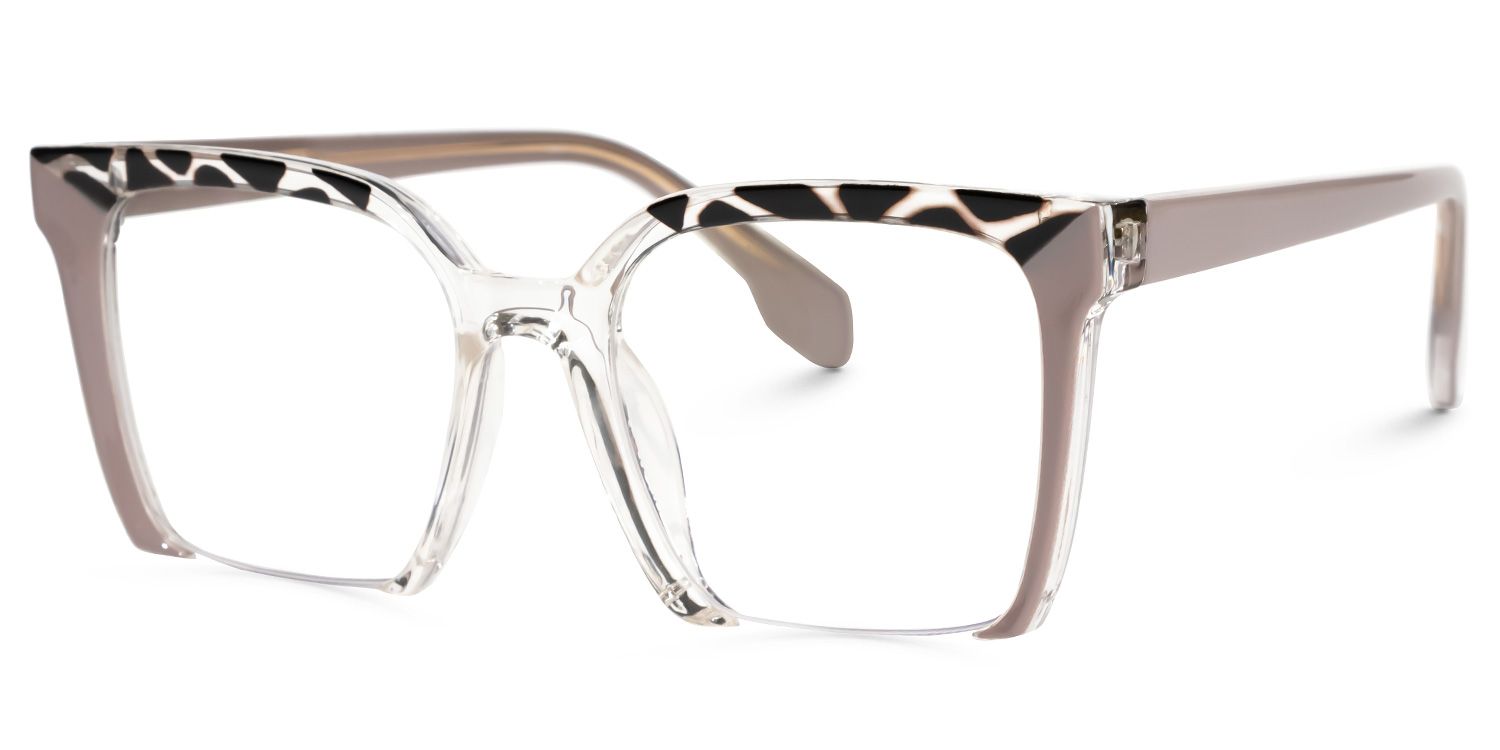 Misty Square Gray Glasses | ZEELOOL Canada1