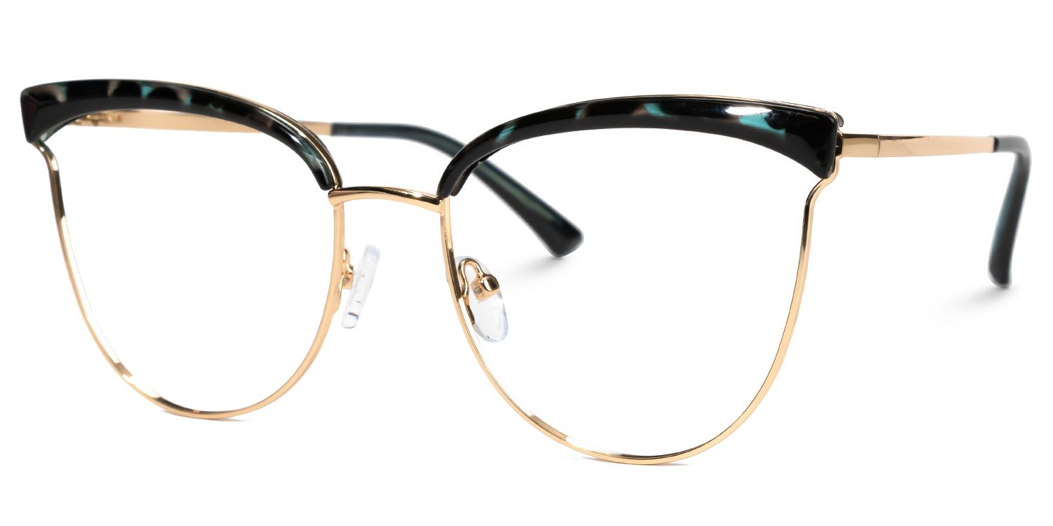 Lawrence Cateye Blue Glasses | ZEELOOL Canada1