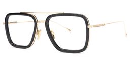 Gifford Aviator Black-Gold Glasses2