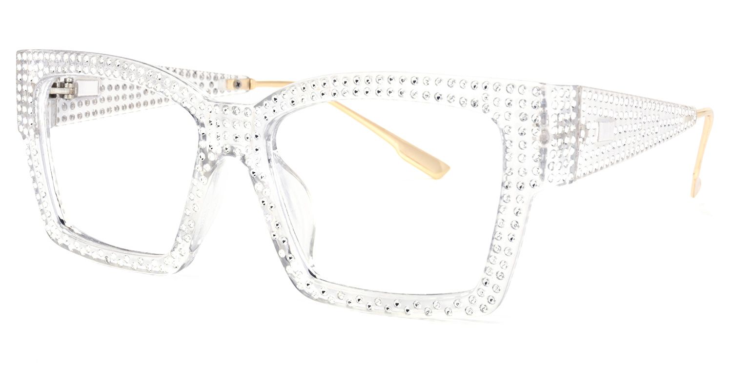 Drayton Square Clear Glasses | ZEELOOL Canada1