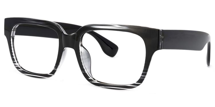 Colin Rectangle Black Glasses