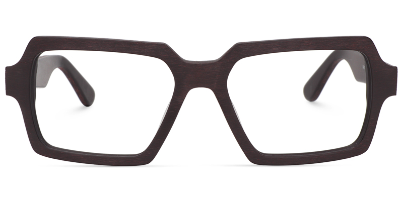 Arthur Geometric Brown Glasses | ZEELOOL Canada0