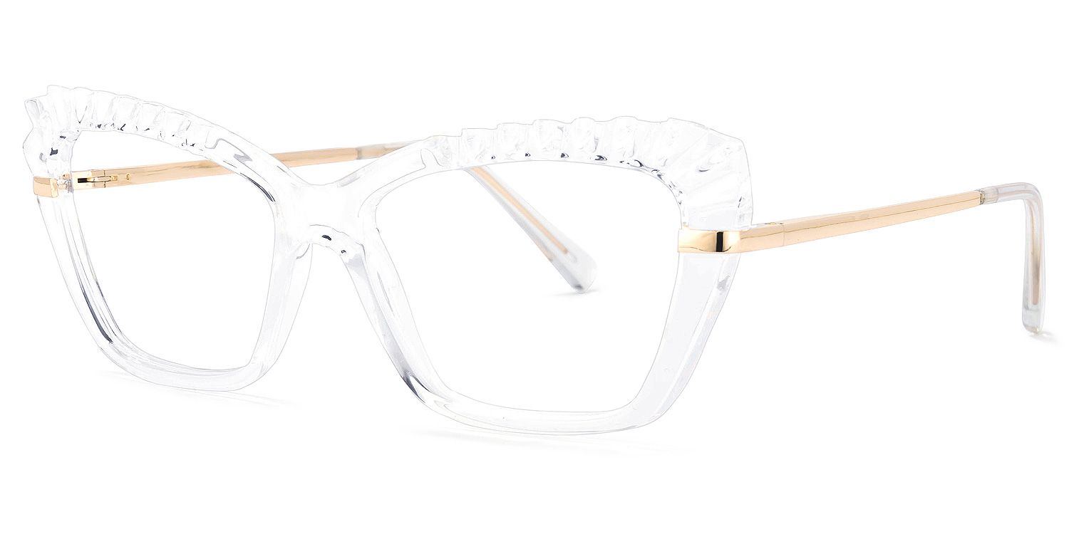 Sophie Cateye Clear Glasses | ZEELOOL Canada1