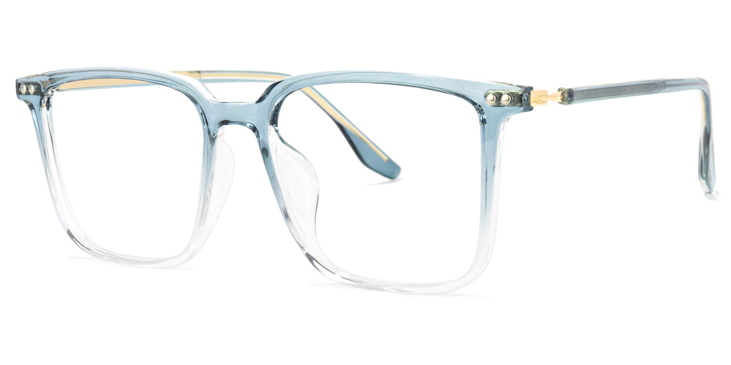 Tobias Square Light-Blue Glasses | ZEELOOL Canada1